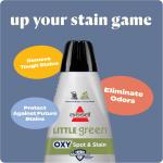 Green Mini Portable Carpet and Upholstery Deep Cleaner, Car/Auto Detailer,