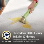 Green Mini Portable Carpet and Upholstery Deep Cleaner, Car/Auto Detailer,