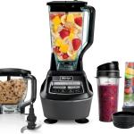 All-in-One Food Processor & Blender for Smoothies | Includes Pitcher, (2) 16 oz. To-Go Cups & 8-Cup Bowl |