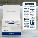 Biobased Face Towel, Disposable Face Towelette, Eczema Association Accepted, Makeup Remover Dry Wipes, Ultra Soft, 1 Pack,